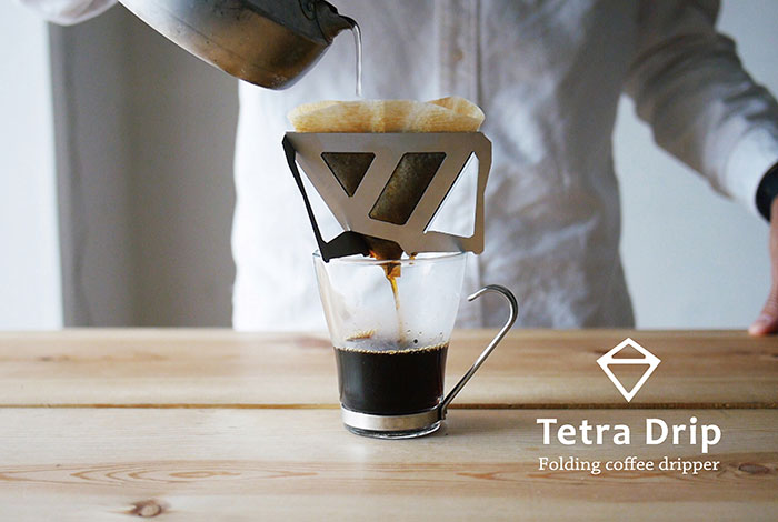 アウトドアに特化した珈琲ブランド Leisure MUNIEQ Tetra Drip コーヒードリッパー