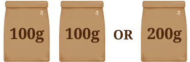 100g×2袋または200g×1袋